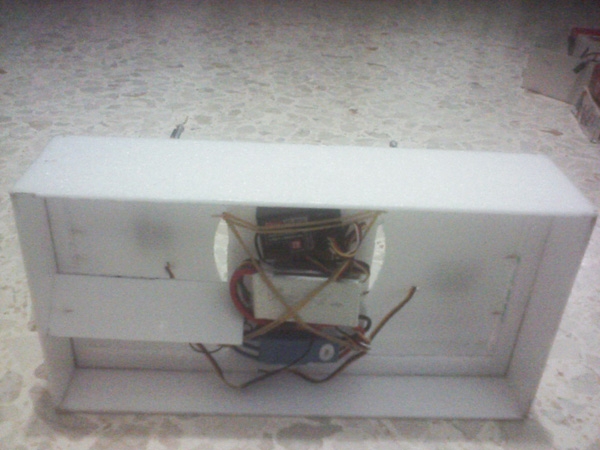 Schema costruire un hovercraft rc