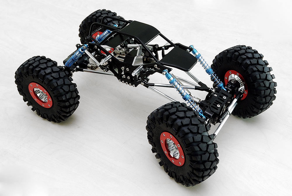 RC4WD Diablo Rock Crawler DMG Black Tube Chassis Telaio Hobbymedia