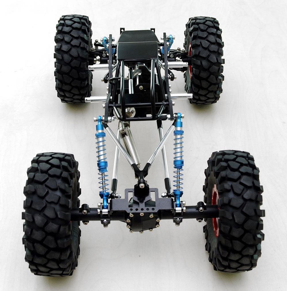 RC4WD Diablo Rock Crawler DMG Black Tube Chassis Telaio Hobbymedia