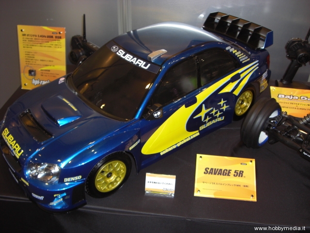 HPI SAVAGE 5R Subaru WRC Rally in scala 15