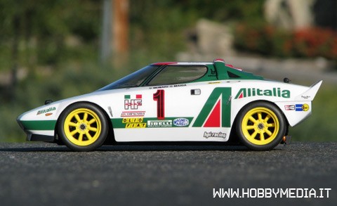 Specifiche HPI Lancia Stratos HF per Cup Racer e Switch 1 10