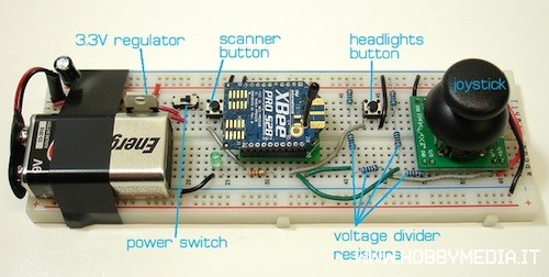 Schema elettrico quadricottero