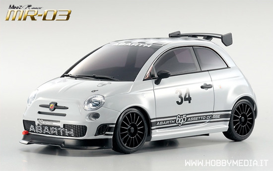 Abarth 695 Assetto Corse - Kyosho MiniZ - Fiat - Modellismo
