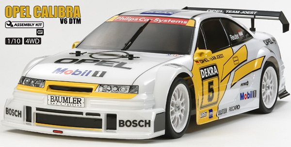 タミヤ 1/10 OPEL CALIBRA V6 DTM オペル カリブラ（Tamiya 1:10