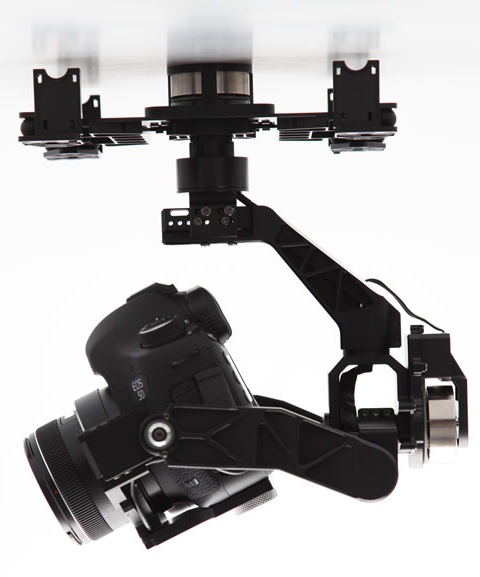 gimbal per drone multicottero dji 