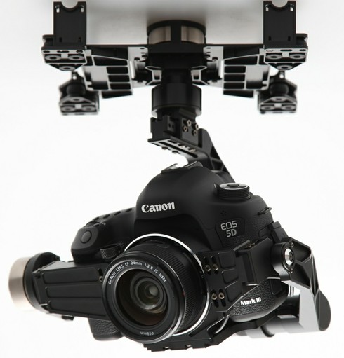 gimbal per drone multicottero 