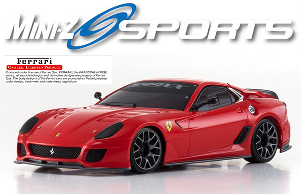 MINI-Z Ferrari 599XX Red #3 京商ミニッツレーサー ASCオートスケール