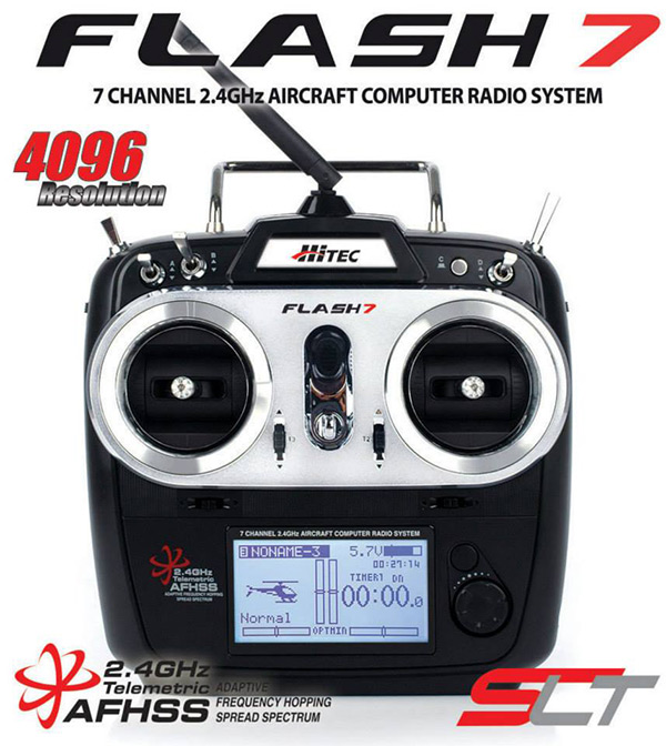 HiTec Flash 7 a 7 canali SAFALERO Modellismo HobbyMedia