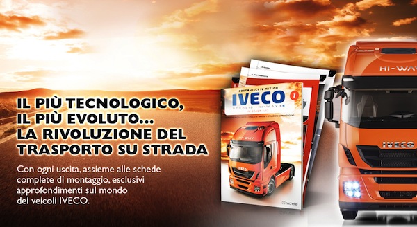 Motrice Iveco Stralis Abarth + Fascicule – Hachette 1/43 – Neuve