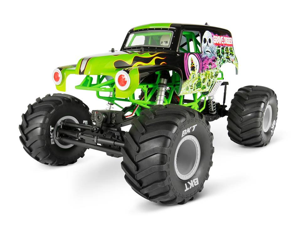 Axial Grave Digger Monster Jam Truck 4WD Video Modellismo HobbyMedia