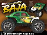 Losi Mini-Monster Baja RTR - Monster Truck in scala 1:18