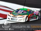 Masami è il piu' veloce alle prove del World Championship 2008 1:10