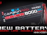 Batteria Li-Po Team Orion Carbon Pro 2S 8000mAh 90C