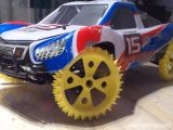 Ruote speciali per la neve stampate in 3D - Spiked wheels