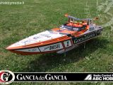 ABC Hobby Gancia dei Gancia - Motoscafo radiocomandato con motore nitro da 26cc 