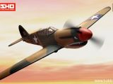 Kyosho Airium Curtis P40 WarHawk VE29 PIP - Aeromodelli brushless radiocomandati a prezzo basso e 15 minuti di volo