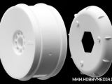 AKA EVO Wheels: Cerchi con rinforzi interni per buggy 1:8