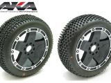 AKA PRO5 - Gomme pre-assemblate per Short Course Truck 