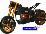 Motocicletta radiocomandata Anderson M5: Parti opzionali in alluminio e grafite - Radiosistemi
