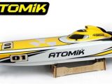 Motoscafo Offshore radiocomandato Atomik Racing Catamaran - Electronic Dreams