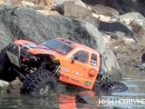 Rock Crawler Axial Honcho con gomme Pro-Line 2.2 Interco TSL SX Super Swampers