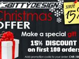 BittyDesign: promozione natalizia per i primi 100 ordini