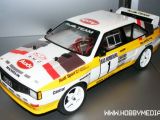 Carisma Audi Rally Quattro: Carrozzeria Touring Car 1/10 Fiera del giocattolo di Norimberga 2011 - FlightTech Italia