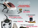 Bizmodel - Elicottero radiocomandato Style 50SE con Motore 56 JBA, Radio e Elettronica