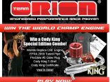 Facebook Contest: Vinci l'edizione limitata del motore Orion Cody King World Buggy 2010 
