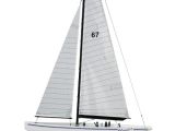 Thunder Tiger Cup Yacht Voyager II Classe 1M - Barca a vela Radiocomandata