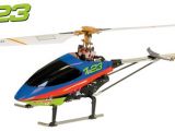 Scorpio: Elicottero 1V23 flybarless con radio 2.4 GHz