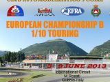 Campionato Europeo EFRA 2013 "B" per Touring Car 1/10