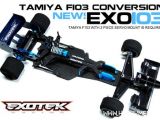 Exotek EXO103 - Telaio in fibra di carbonio per Tamiya F103