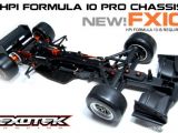 Exotek FX10 - Telaio in carbonio per HPI Formula Ten 