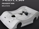 Pegeout 908 Fastom - Carrozzeria per automodelli onroad 1/8