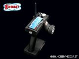 First Hobby - Radiocomando Digitale 3 canali a volantino con display 2,4 GHz - SabattiniCars 