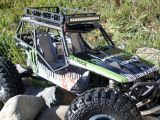 Gear Head RC: Portapacchi "Trail Rack" Roof Racks e LED light bar - Accessori per offroad Axial