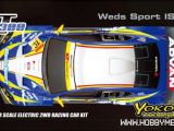 Yokomo GT300 con carrozzeria Weds Sport Lexus IS350 