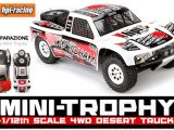 HPI Mini Trophy Desert Truck 4WD con carrozzeria Yokohama