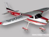 JPower Cessna 182 con radio SANWA 5CH SD-5G Mode 1