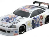 Manga, anime e modellismo: Arriva l'itasha radiocomandata di Kannagi Crazy Shrine Maidens - HPI E10DT Toyota JZZ30 Soarer kit - Drift RC