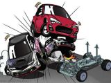 Kyosho Comic Racer Subaru WRX STI NBR Challenge 2010