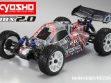 Kyosho DBX 2.0 1/10: Buggy nitro 4WD con radio 2.4GHz
