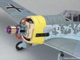 Kyosho Messerschmitt BF109E 50 - Aeromodello in versione brushless e scoppio - Aereo Tedesco 2a Guerra Mondiale