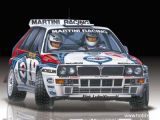 Tamiya Lancia Delta Integrale - Automodello RC in scala 1/10 su telaio DF-03Ra