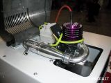 Banchi prova per micromotori a scoppio: LAURUS EC1 Colibrì  Fiera del modellismo di Verona