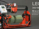 LEGO: una fresa realizzata con i mattoncini Technic