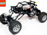 LEGO: Come costruire un Rock Crawler radiocomandato con i mattoncini Technic e Power Function
