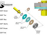 Pistoni con valvole lamellari per Associated B4.1, B44.1, T4.1 Bypass1 Moore Ideal Products