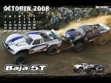 HPI: Wallpaper - calendario modellismo (Ottobre 2008) Baja 5T